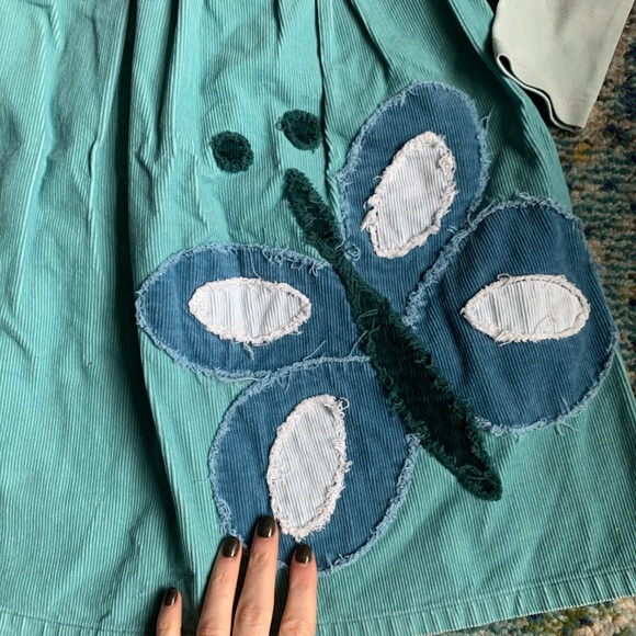 Mini Boden Adorable Blue Corduroy Jumper size 5-6! - Picture 5 of 6